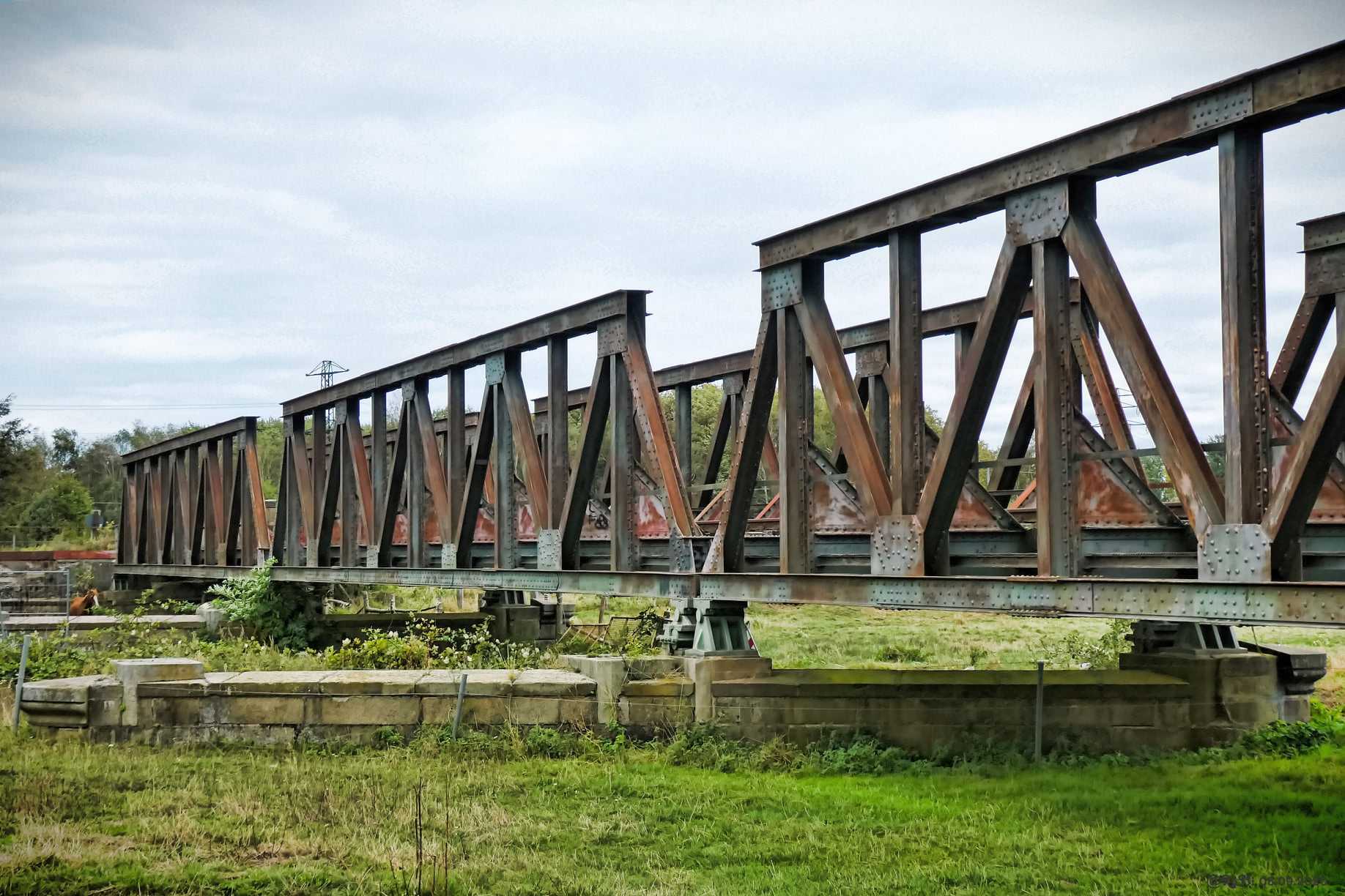 Stahlträgerbrücke