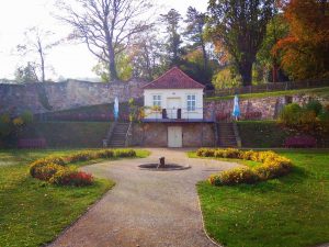 Das Teehaus in den Schlossgärten Blankenburg
