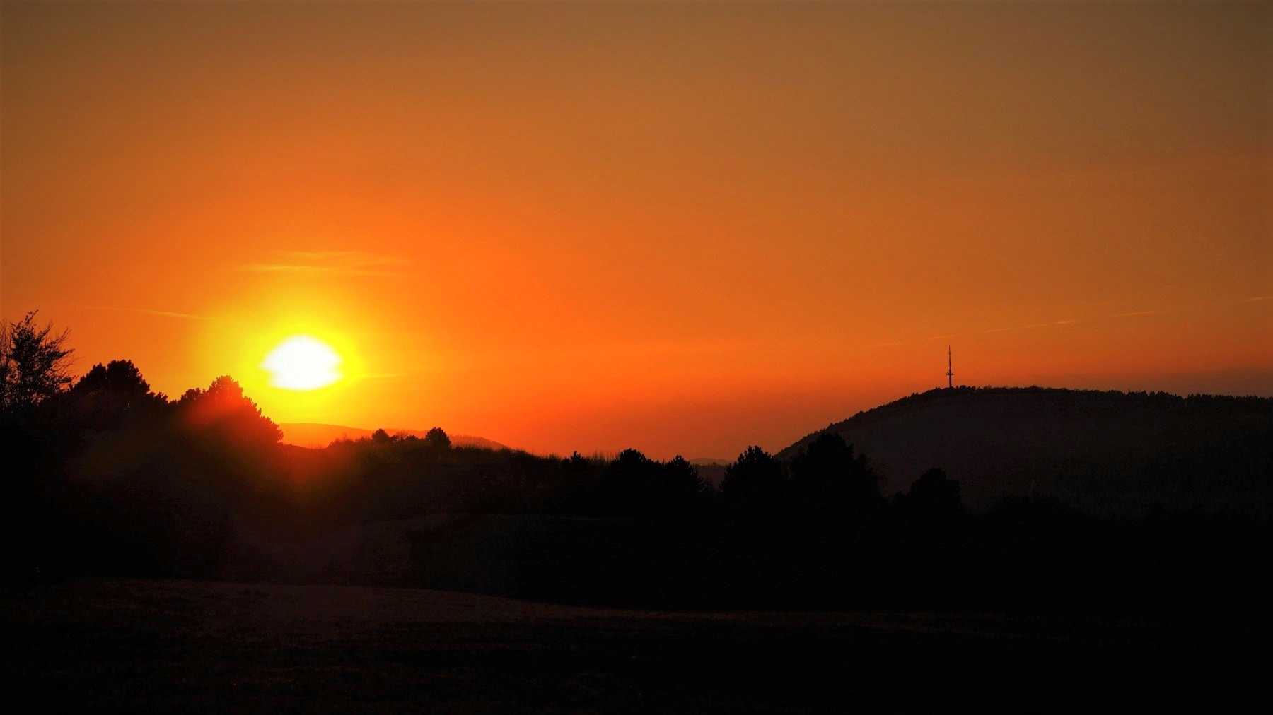 Blick vom Langenberg in Bad Harzburg zum Sudmerberg in Goslar