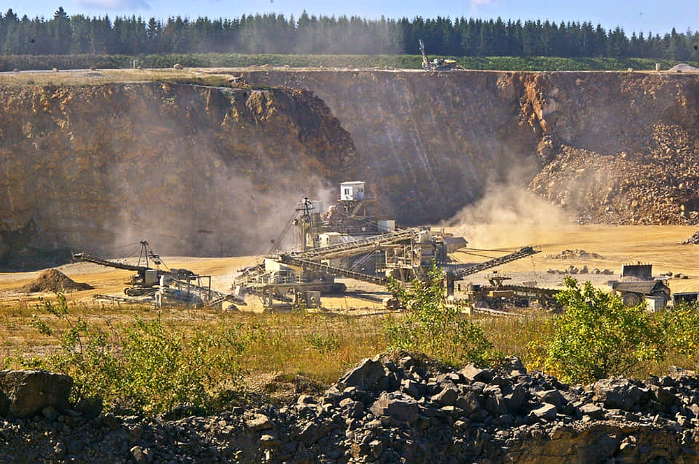 Kalttagebau bei Elbingerode