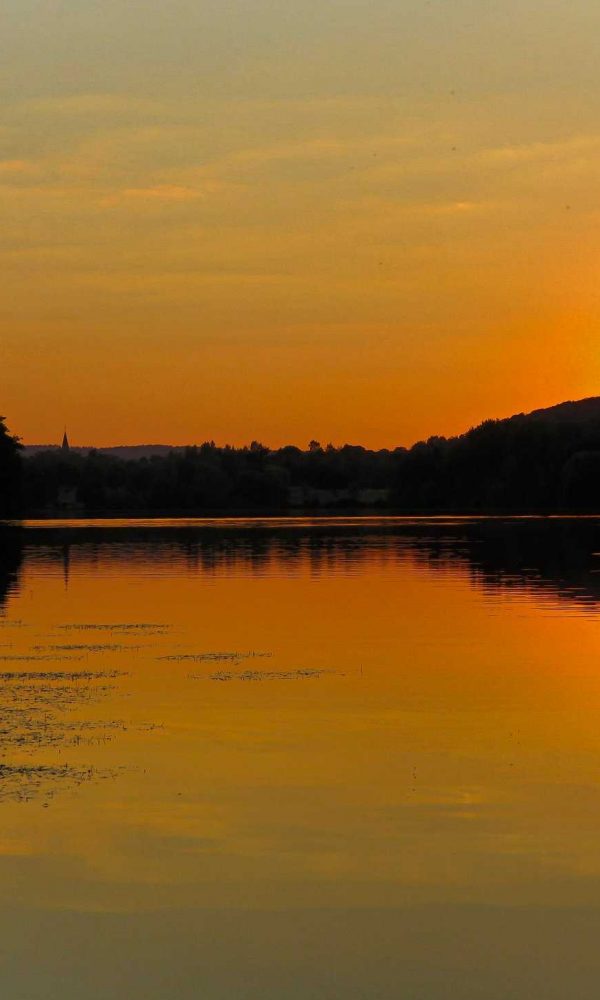 Sonnenuntergang am Vienenburger See
