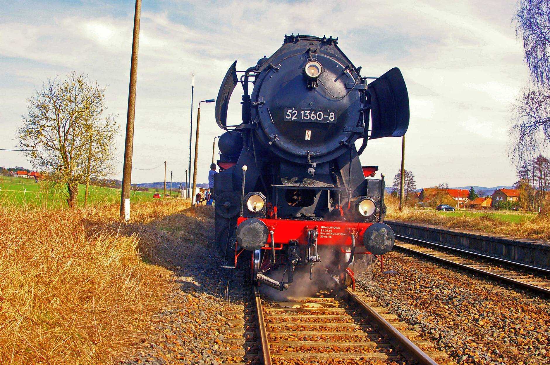 Lokomotive stand schon laenger nicht mehr in Vieneburg