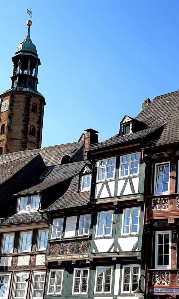 Fachwerkhaeuser Marktkirche Schuhhof Goslar 1309