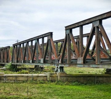Stahlträgerbrücke