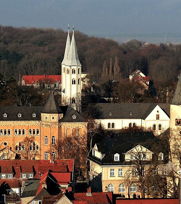 Blick vom Nordturm der Marktkirche