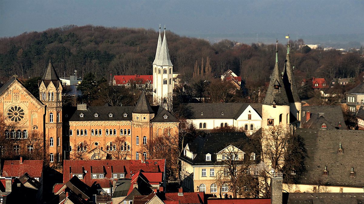 Blick vom Nordturm der Marktkirche