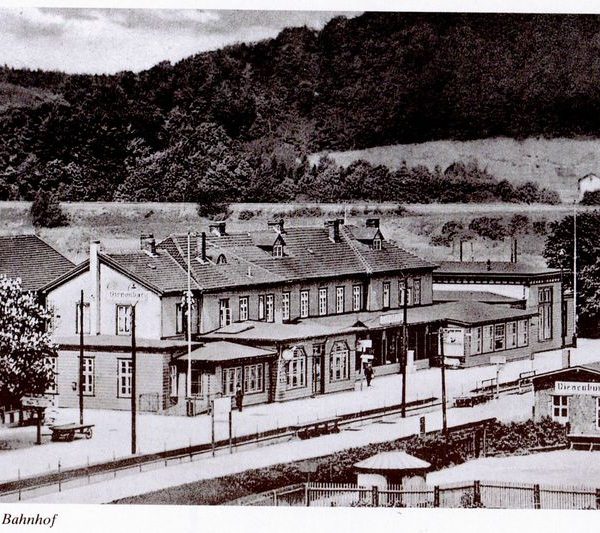 Allen Vienenburg Bahnhof Damals gab es nur 1 Harzburger Gleis wie man sieht