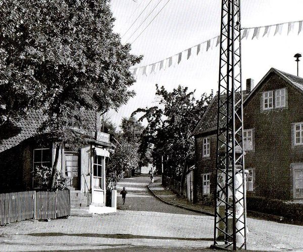 Allen Vienenburg um 1950 Der Hohlweg