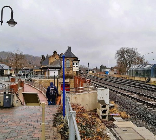 Helmut Gleuel   Bahnhof Goslar am 22 01 2024